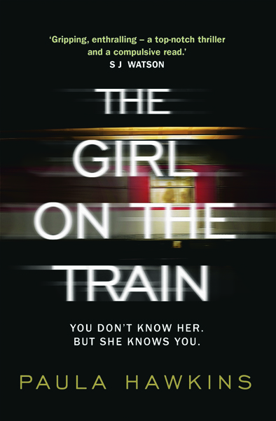 Book Cover Handout of The Girl On The Train by Paula Hawkins, published by Doubleday. See PA Feature BOOK Book Reviews. Picture credit should read: PA Photo/Doubleday. WARNING: This picture must only be used to accompany PA Feature BOOK Book Reviews.