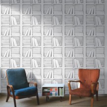 Chalk-Decor-Loft-Bookcase-Wallpaper-635x635